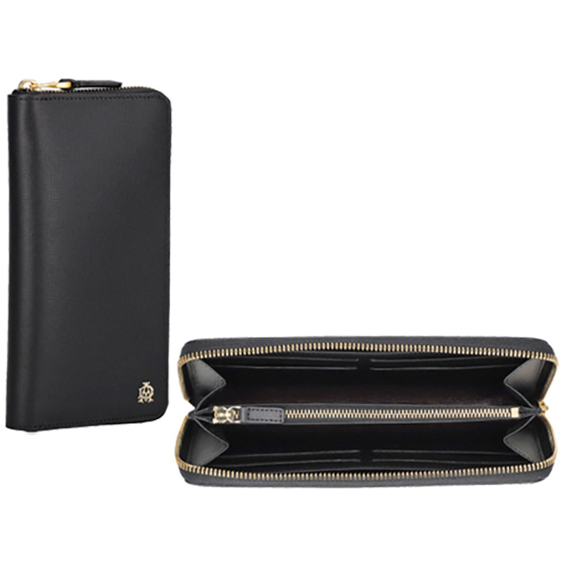 ダンヒル 長財布 メンズ ブランド dunhill レザー 22F2204MF001R ブラック_4