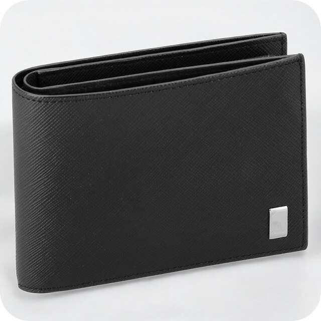 ダンヒル 二つ折り財布 メンズ ブランド dunhill 22R2P10PS001R ブラックの通販は 21,600円