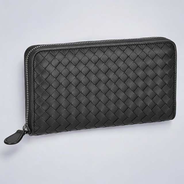 ボッテガ・ヴェネタ 長財布 メンズ ブランド BOTTEGA VENETA イントレチャート 275064 V3UN1 1275 ブラックの通販は