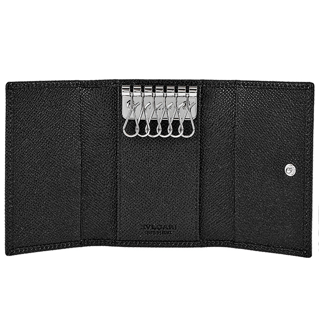 ブルガリ キーケース メンズ ブランド BVLGARI 282234 BLK ブラック