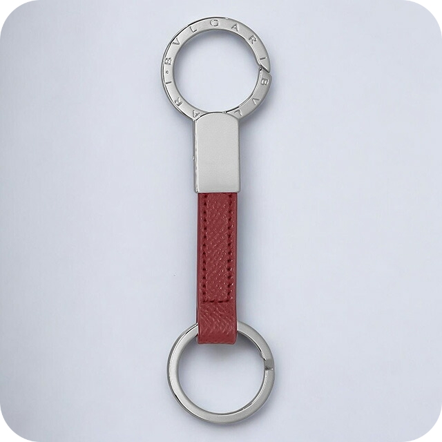 ブルガリ キーリング メンズ ブランド BVLGARI 283701 BR ME ブラウン