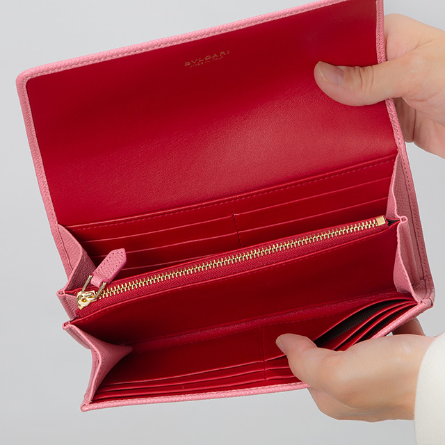 ブルガリ 長財布 レディース ブランド BVLGARI 287272 PK ME ピンク_5