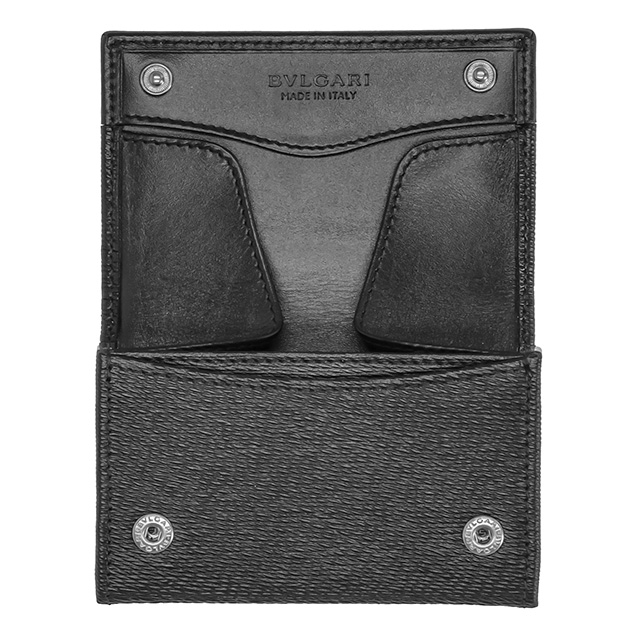 ブルガリ コインケース メンズ ブランド BVLGARI レザー 288489 BLK ブラック_2