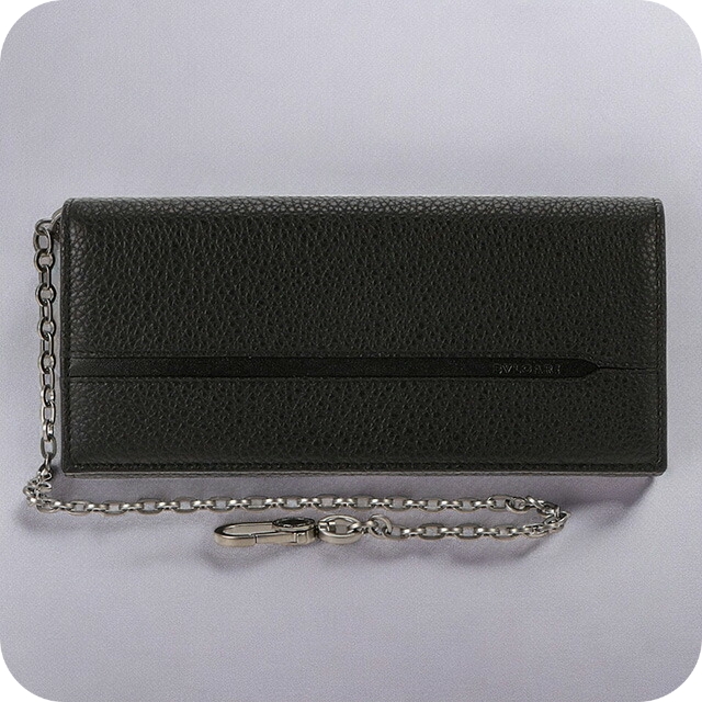 ブルガリ 長財布 メンズ ブランド BVLGARI 36970 BLK ブラックの通販は 58,640円
