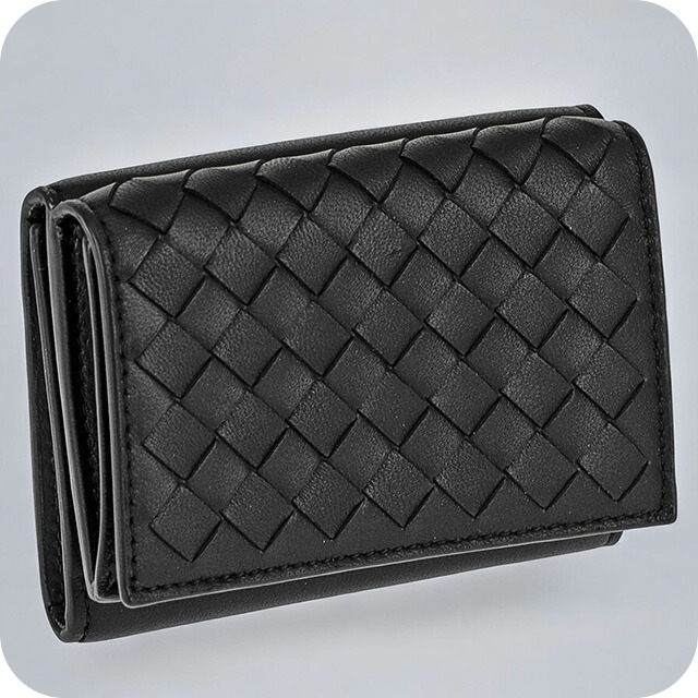 ボッテガ・ヴェネタ 三つ折り財布 メンズ ブランド BOTTEGA VENETA 