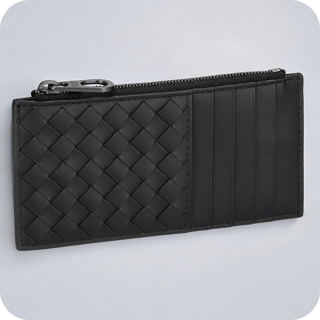 ボッテガ・ヴェネタ ケース メンズ ブランド BOTTEGA VENETA イントレチャート 566430 V47W1 1275 ブラック