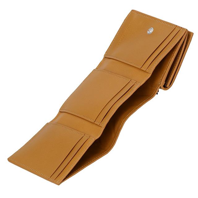 ボッテガ・ヴェネタ 三つ折り財布 レディース ブランド BOTTEGA VENETA イントレチャート 609285 VCRA1 2596 ブラウン_4
