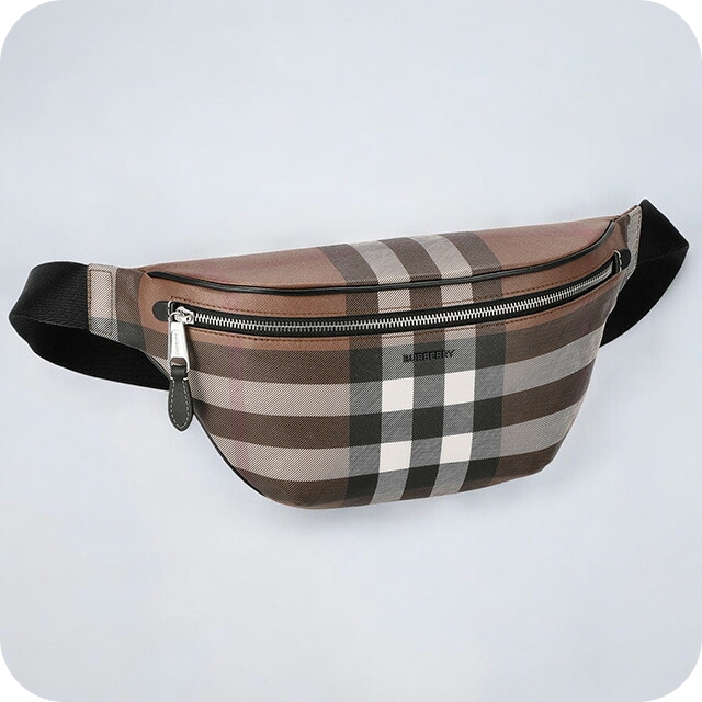 バ−バリ− ボディバッグ メンズ レディース ブランド BURBERRY 8052806 ブラウン