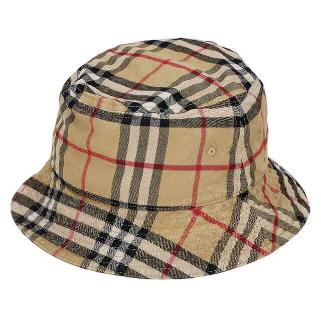 バ−バリ− ハット メンズ レディース ブランド BURBERRY 8075657 L ベージュの通販は