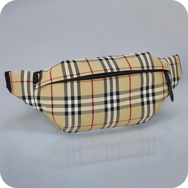 バ−バリ− ボディバッグ メンズ ブランド BURBERRY 8084114 ベージュ