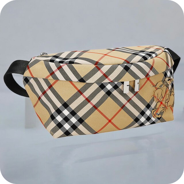 バ−バリ− ボディバッグ メンズ ブランド BURBERRY 8091780 ベージュ