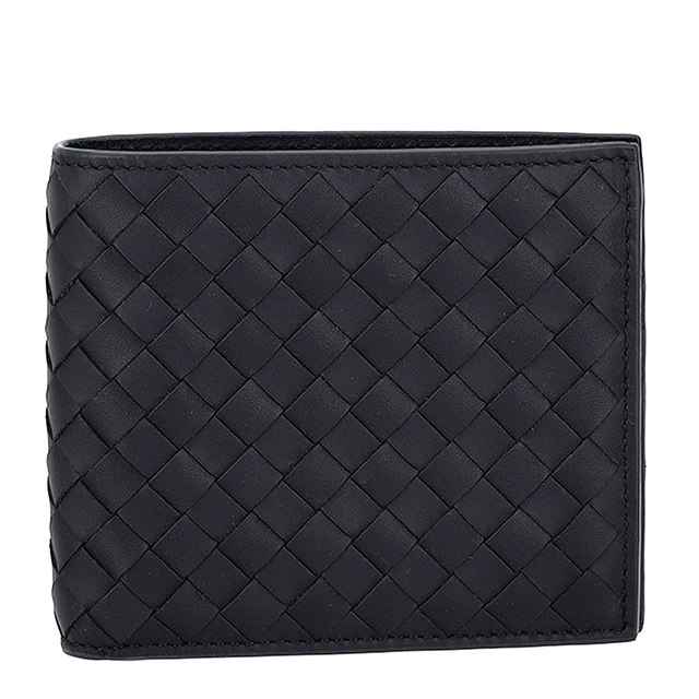 ボッテガ・ヴェネタ 二つ折り財布 二折財布 メンズ ブランド BOTTEGA VENETA 113993-V47W1 4246 ネイビー_1