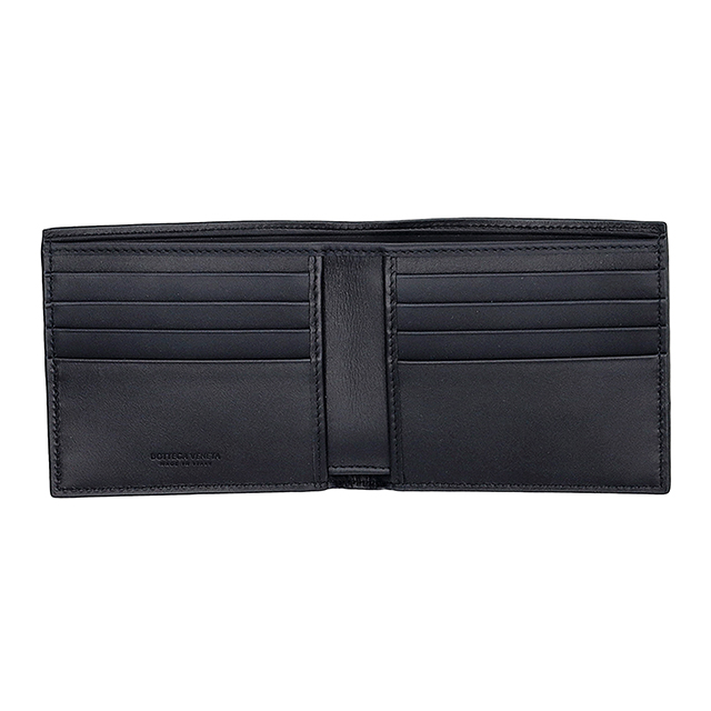 ボッテガ・ヴェネタ 二つ折り財布 二折財布 メンズ ブランド BOTTEGA VENETA 113993-V47W1 4246 ネイビー_3