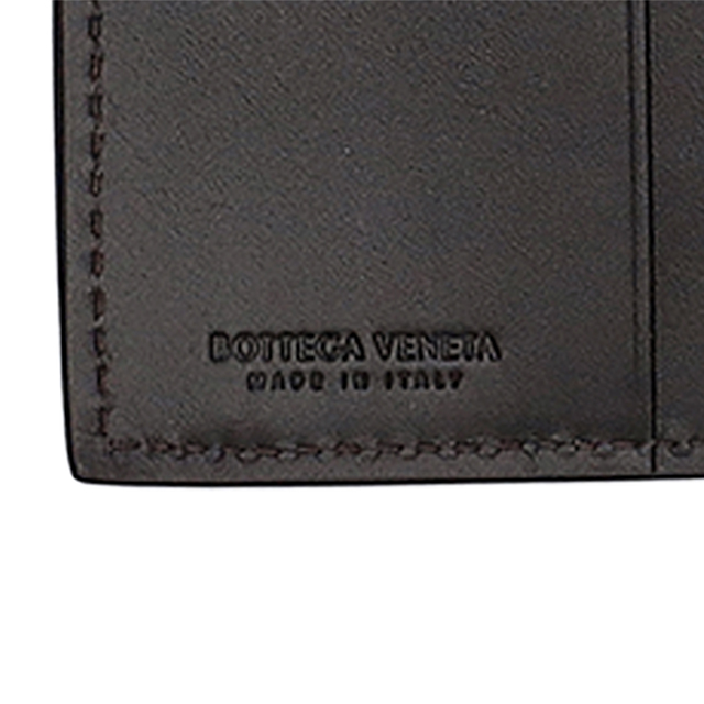 ボッテガ・ヴェネタ 二つ折り財布 二折財布 メンズ ブランド BOTTEGA VENETA 222338-V47W1 2006 ダークブラウン_5
