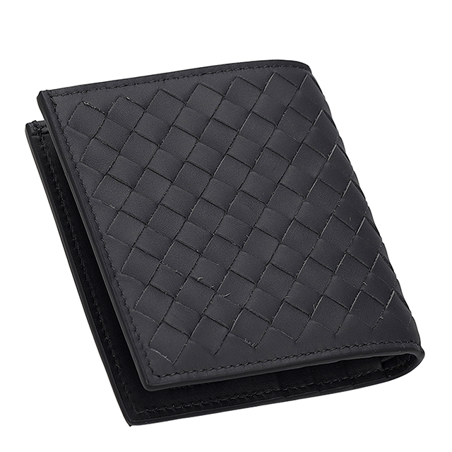 ボッテガ・ヴェネタ 二つ折り財布 二折財布 メンズ ブランド BOTTEGA VENETA 222338-V47W1 2015 ダークグレー_2