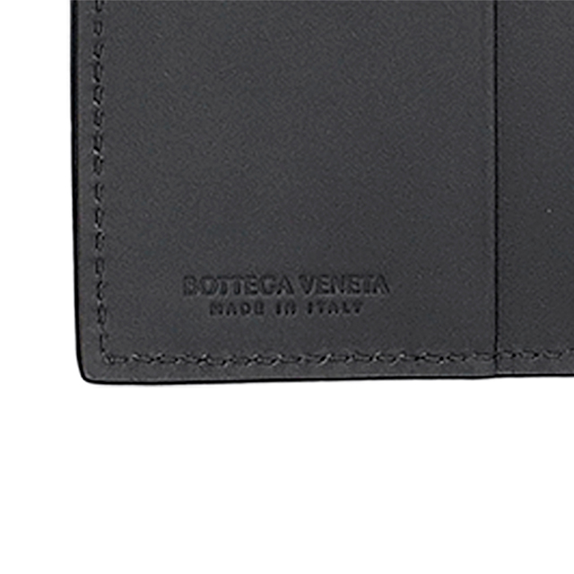 ボッテガ・ヴェネタ 二つ折り財布 二折財布 メンズ ブランド BOTTEGA VENETA 222338-V47W1 2015 ダークグレー_5