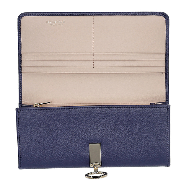 ブルガリ 長財布 レディース ブランド BVLGARI 292965 BLBER ネイビー/ライトピンク_3