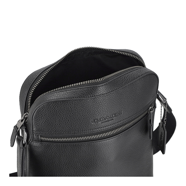 コーチ ショルダーバッグ メンズ ブランド COACH Indonesia 4011 QB/BK ブラック 斜めがけ ブランド 高級 おしゃれ プレゼント 男性 実用的 かっこいい_3