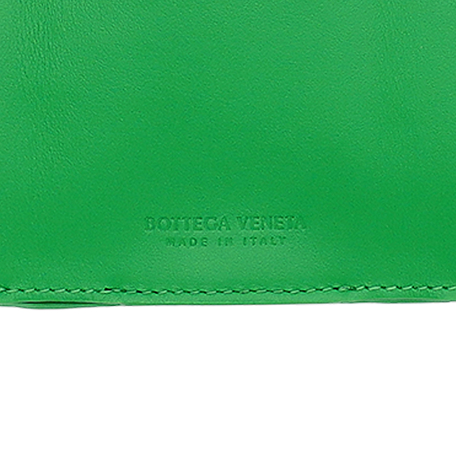 ボッテガ・ヴェネタ 三つ折り財布 三折財布 レディース ブランド BOTTEGA VENETA レザー Italy 666944-V3UH2 3722 グリーン_6