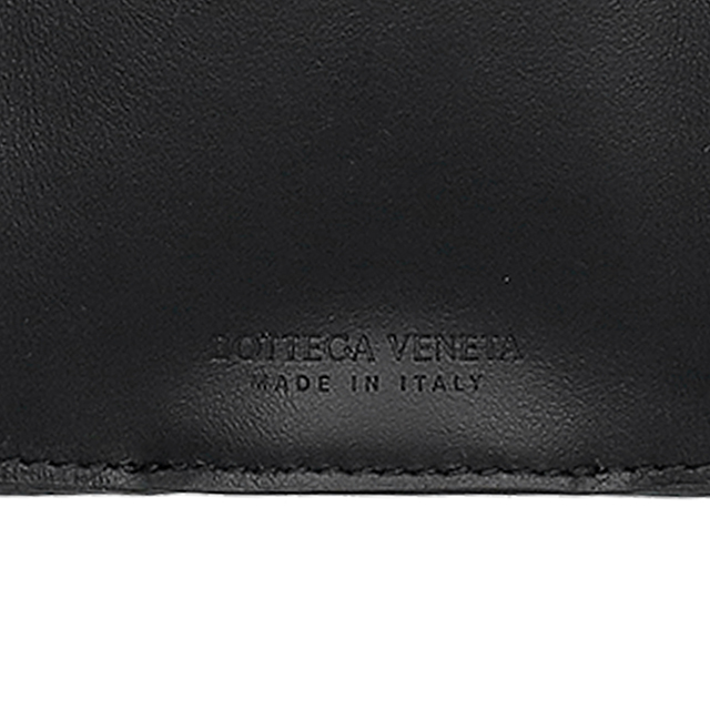 ボッテガ・ヴェネタ 三つ折り財布 三折財布 レディース ブランド BOTTEGA VENETA レザー Italy 666944-V3UH2 8425 ブラック_6