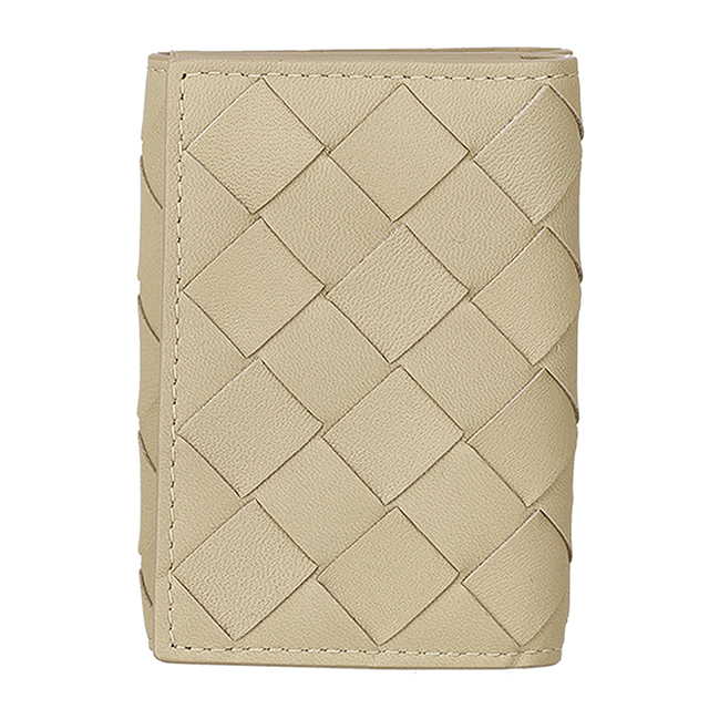 ボッテガ・ヴェネタ 三つ折り財布 三折財布 レディース ブランド BOTTEGA VENETA レザー Italy 666944-V3UH2 9776 ゴールド_1