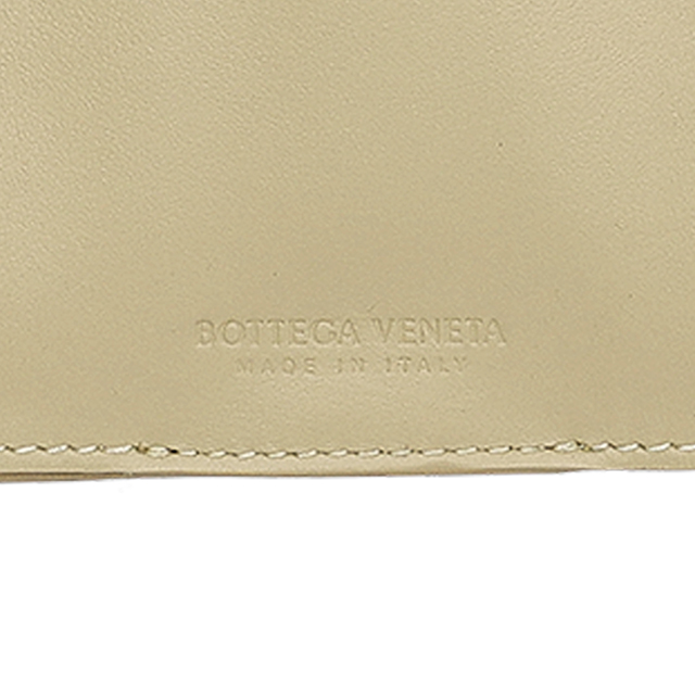 ボッテガ・ヴェネタ 三つ折り財布 三折財布 レディース ブランド BOTTEGA VENETA レザー Italy 666944-V3UH2 9776 ゴールド_6