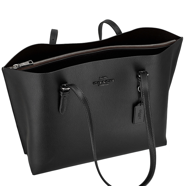 コーチ トートバッグ レディース ブランド COACH Myanmar CV968 SV/BK ブラック 軽量 手提げ 高級 おしゃれ プレゼント 女性 実用的 かわいい_4