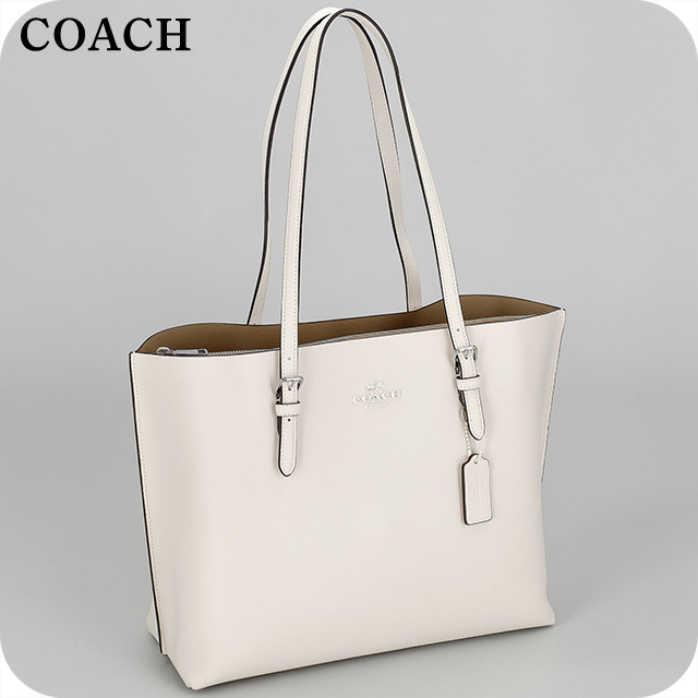 コーチ トートバッグ レディース ブランド COACH Myanmar CV968 SV/HA ホワイト 軽量 手提げ 高級 おしゃれ プレゼント 女性 実用的 かわいい