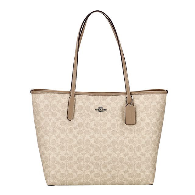 コーチ トートバッグ レディース ブランド COACH CV976 SVPWH サンド/トープ 軽量 手提げ 高級 おしゃれ プレゼント 女性 実用的 かわいい_1