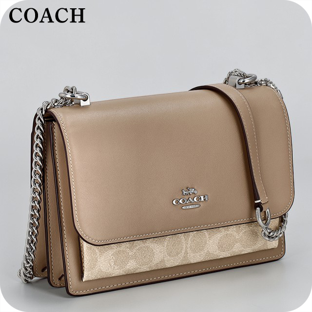 コーチ ショルダーバッグ レディース ブランド COACH Cambodia CV978 SVPWH ベージュ 斜めがけ 高級 おしゃれ プレゼント 女性 実用的 かわいい