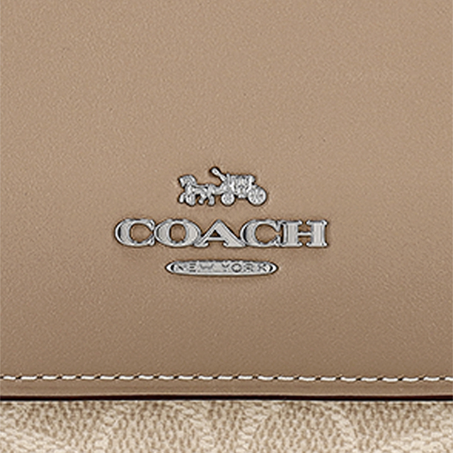 コーチ ショルダーバッグ レディース ブランド COACH Cambodia CV978 SVPWH ベージュ 斜めがけ 高級 おしゃれ プレゼント 女性 実用的 かわいい_6