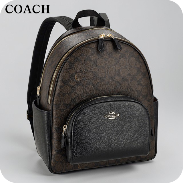 コーチ バックパック メンズ レディース ブランド COACH CZ176 IMXAQ ダークブラウン/ブラック