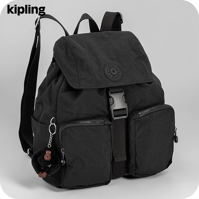 キプリング バックパック レディース ブランド Kipling CHINA KIB8N30DH BLACK TONAL ブラック 旅行 高級 おしゃれ プレゼント 女性 実用的 かわいい
