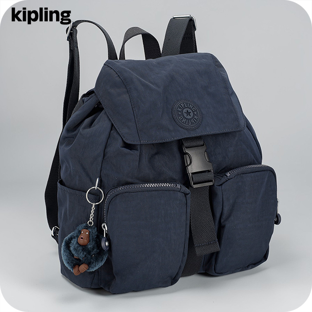 キプリング バックパック レディース ブランド Kipling CHINA KIB8N34DX TRUE BLUE TONAL ネイビー 旅行 高級 おしゃれ プレゼント 女性 実用的 かわいい