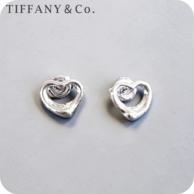 ティファニー ピアス レディース ブランド Tiffany スタッド ハート 両耳用 12270062 シルバー アクセサリー