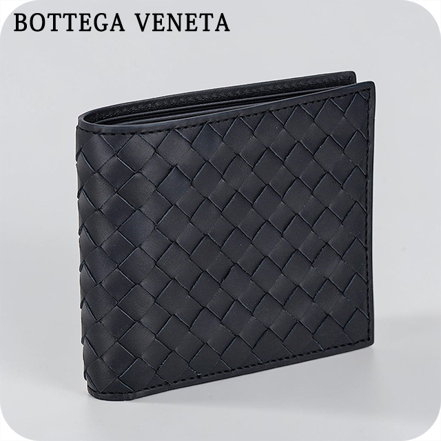 ボッテガ・ヴェネタ 二つ折り財布 二折財布 メンズ ブランド BOTTEGA 