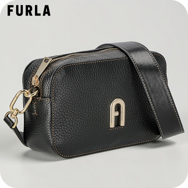 フルラ ショルダーバッグ レディース ブランド FURLA ROMANIA WB00667-BX0613 O6000 ブラック 斜めがけ 高級 おしゃれ プレゼント 女性 実用的 かわいい