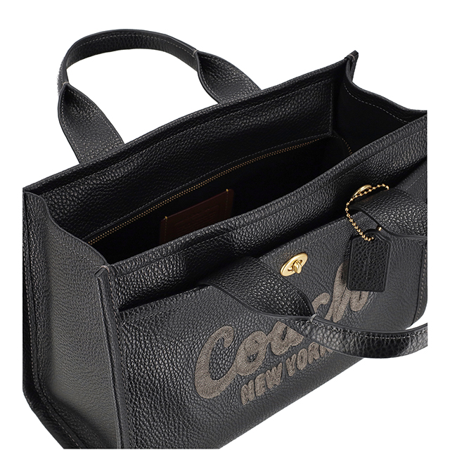コーチ トートバッグ メンズ ブランド COACH Cambodia CAM75 B4/BK ブラック 軽量 手提げ ブランド 高級 おしゃれ プレゼント 男性 実用的 かっこいい_4
