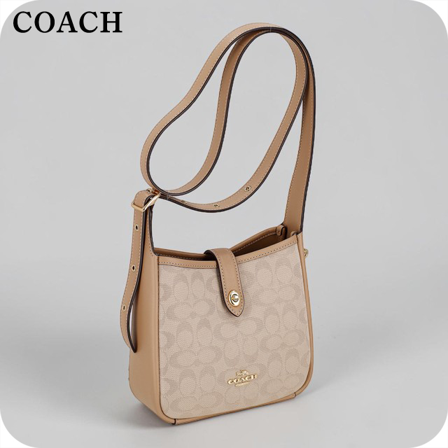 コーチ ショルダーバッグ レディース ブランド COACH Indonesia CAM80 IMLG6 ベージュ/ライトブラウン 斜めがけ 高級 おしゃれ プレゼント 女性 実用的 かわいい