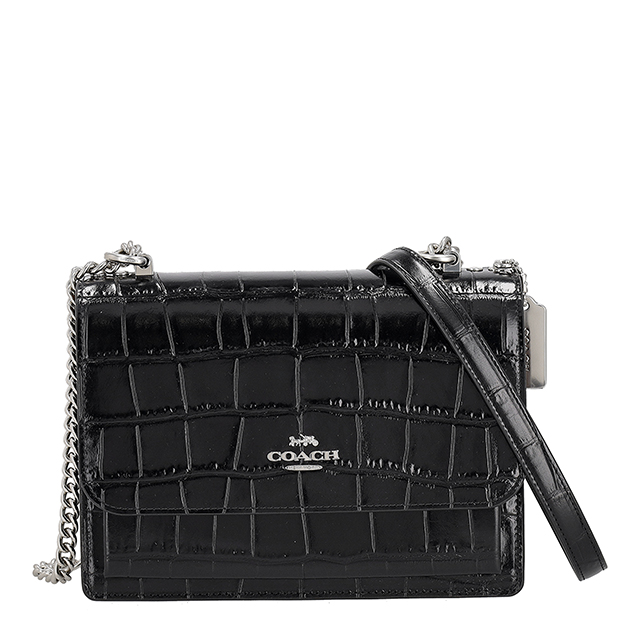 コーチ ショルダーバッグ レディース ブランド COACH レザー Vietnam CC840 SV/BK ブラック 斜めがけ 高級 おしゃれ プレゼント 女性 実用的 かわいい_1