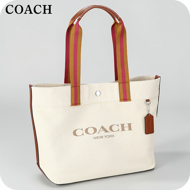 コーチ トートバッグ レディース ブランド COACH VIETNAM CJ607 SV/NP ホワイト 軽量 手提げ 高級 おしゃれ プレゼント 女性 実用的 かわいい