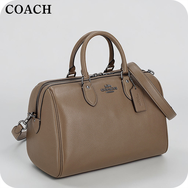 コーチ ハンドバッグ レディース ブランド COACH Cambodia CV960 QBCBD ブラウン 軽量 小さめ 手提げ 高級 おしゃれ プレゼント 女性 実用的 かわいい