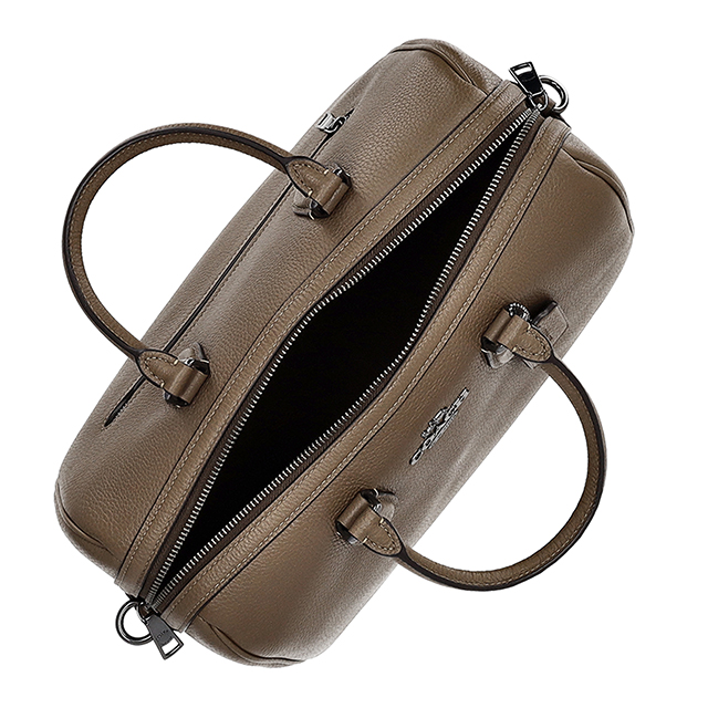 コーチ ハンドバッグ レディース ブランド COACH Cambodia CV960 QBCBD ブラウン 軽量 小さめ 手提げ 高級 おしゃれ プレゼント 女性 実用的 かわいい_3