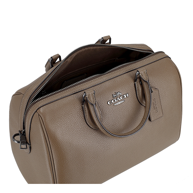 コーチ ハンドバッグ レディース ブランド COACH Cambodia CV960 QBCBD ブラウン 軽量 小さめ 手提げ 高級 おしゃれ プレゼント 女性 実用的 かわいい_4