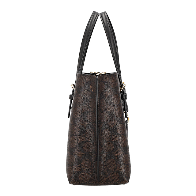 コーチ ハンドバッグ レディース ブランド COACH Cambodia CV965 IMXAQ ダークブラウン 軽量 小さめ 手提げ 高級 おしゃれ プレゼント 女性 実用的 かわいい_6