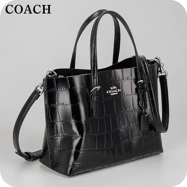 コーチ トートバッグ レディース ブランド COACH Myanmar CW017 SV/BK ブラック 軽量 手提げ 高級 おしゃれ プレゼント 女性 実用的 かわいい