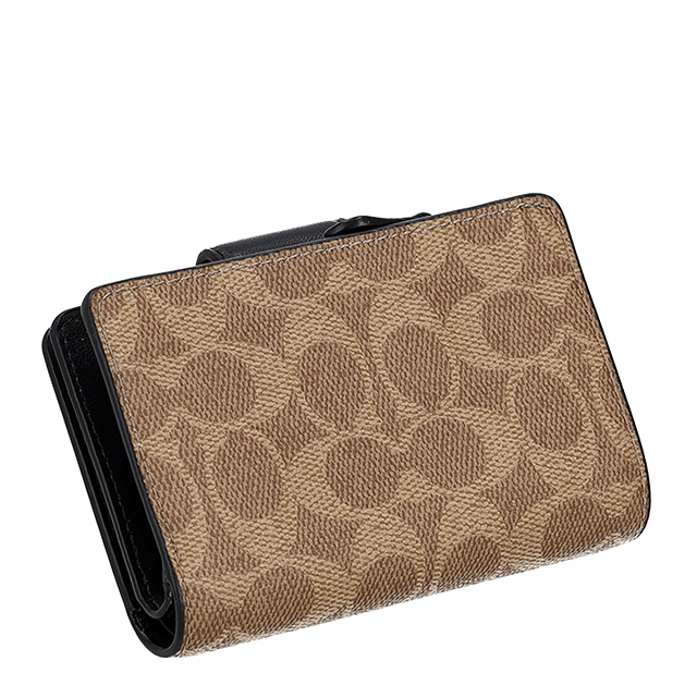 コーチ 二つ折り財布 二折財布 レディース ブランド COACH Cambodia CW786 IMQRX ブラウン/ブラック_3
