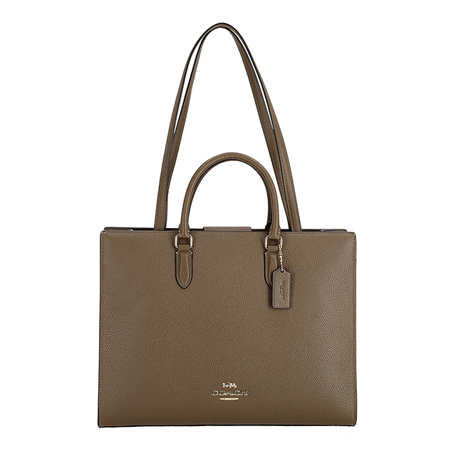 コーチ トートバッグ レディース ブランド COACH Cambodi CY666 IMV2R ブラウン 軽量 手提げ 高級 おしゃれ プレゼント 女性 実用的 かわいい_1