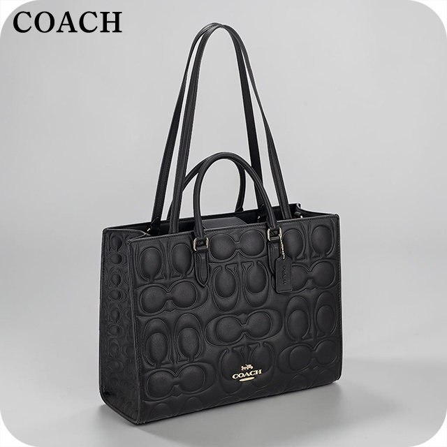 コーチ トートバッグ レディース ブランド COACH Vietnam CY672 IMBLK ブラック 軽量 手提げ 高級 おしゃれ プレゼント 女性 実用的 かわいい