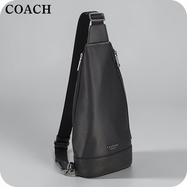 コーチ ボディバッグ メンズ ブランド COACH Vietnam CY803 QB/BK ブラック 斜めがけ 軽量 小さめ ブランド 高級 おしゃれ プレゼント 男性 実用的 かっこいい